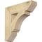 Ekena Millwork Imperial Slat Rough Sawn Bracket, Douglas Fir, 6"W x 24"D x 24"H BKT06X24X24IMP06RDF - alternate 1